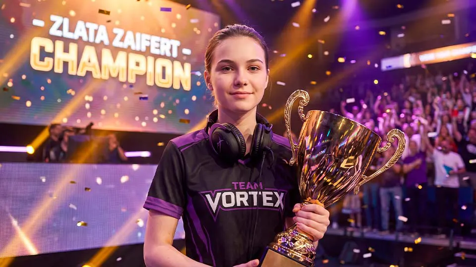 Зайферд Злата киберспортсмен Фортнайт